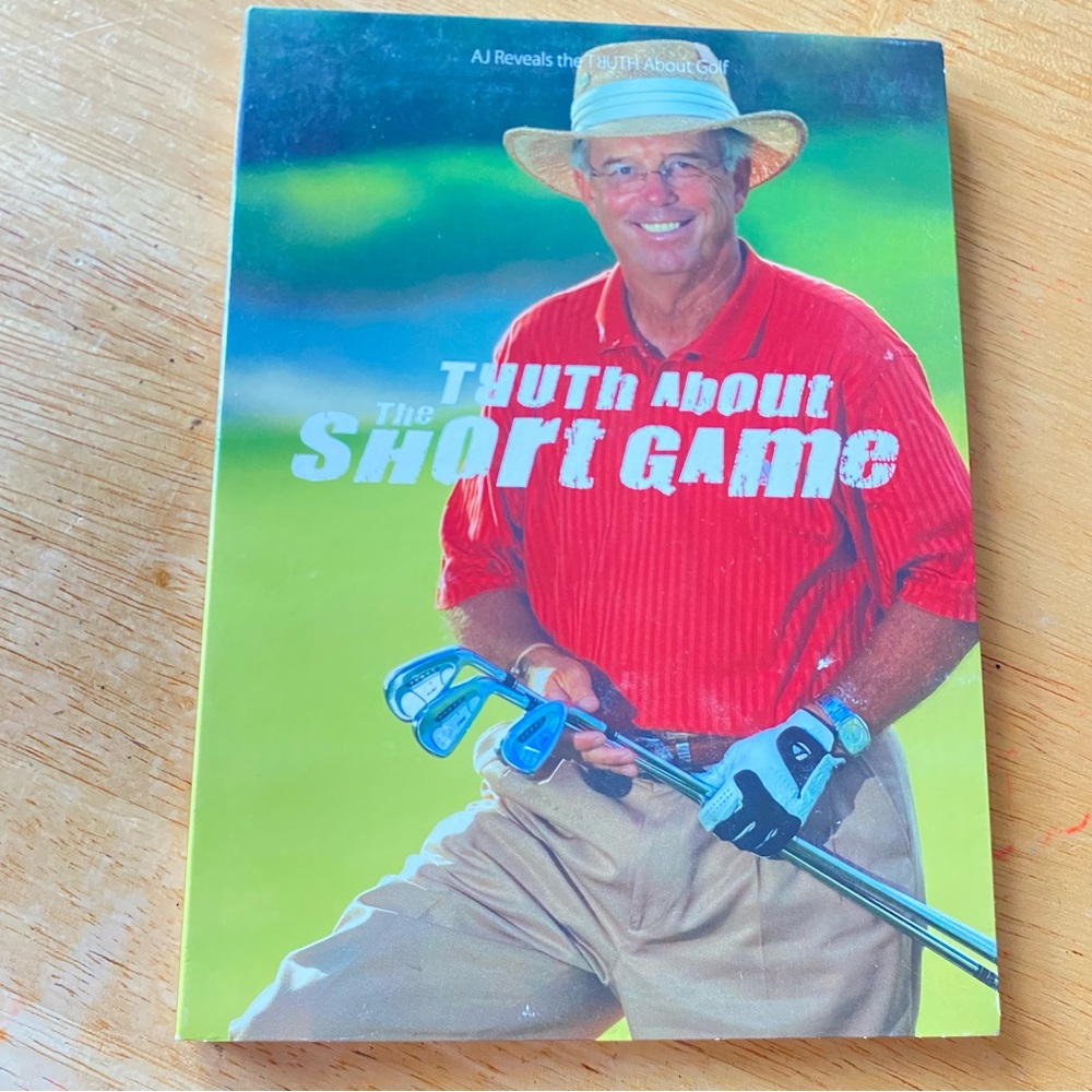 Truth About The Short Game Golf Instruction Book - Red